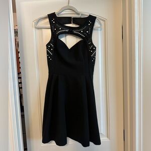 Guess beaded black formal dress, size 2